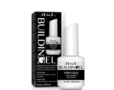 IBD Building Gel Hard Gel Nail Extension Top Coat 0.5 Oz • $9.99