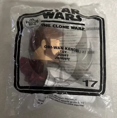 2008 McDonald's Happy Meal Star Wars Clone Wars Obi-Wan Kenobi #17 NIP • $9.99