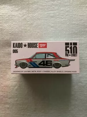 Mini GT - Datsun 510 Pro Street BRE V1 #005 - 1:64 Kaido House - New Sealed • $29.90