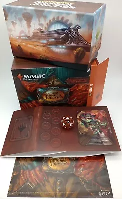 MTG Outlaws Of Thunder Junction Bundle Packaging/Accessories - EMPTY - NO CARDS • $10.49