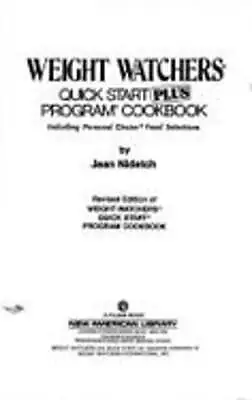 $1.95 • Buy Weight Watchers' Quick Start Plus Program Cookbook By Jean Nidetch: Used