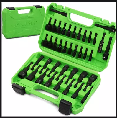 39PCS Magnetic Hex Nut Driver Master Kit1/4  Quick-Change Hex Shank SAE&Metric • $24.75