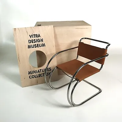 Vitra Design Museum Miniature MR 20 Chair - Mies Van Der Rohe Bauhaus • $350