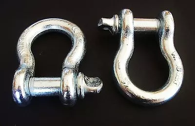 2 Goliath Industrial 3/4  Bow Shackle Anchor Clevis Screw Pin 9500lb Bs34 G-209 • $19.99