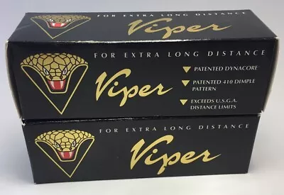 Rare Viper Extra Long Distance Golf Balls (2 Sleeves) Pre-Owned: New In Box • $19.99