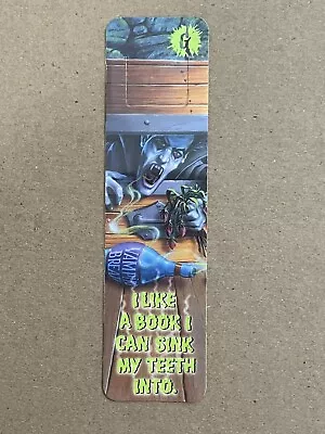 Vintage 90s Parachute Press Goosebumps Plastic Bookmark - Vampire Breath - Rare • $13.95