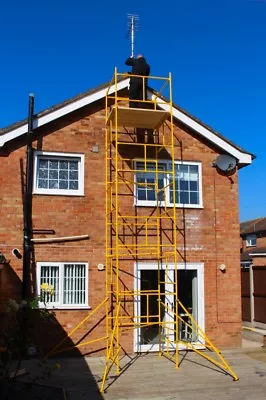 Steel Scaffolding Scaffold Tower 4 X 4 X 26ft Work Ht FREE DEL INCLUDED • £746