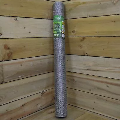 10m Galvanised Metal Chicken Garden Wire Netting / Fencing • £14.95