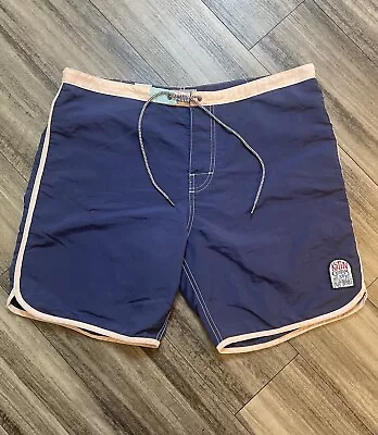 Vintage Katin Nylon Custom Board Shorts Mens Size 36 USA Made Surf Swim • $28.88