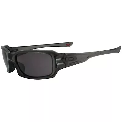 Oakley OO 9238-05 Fives Squared Grey Smoke Frame Warm Grey Lens Mens Sunglasses • $83.61