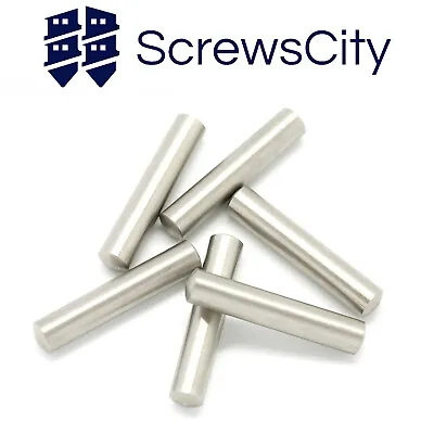 Stainless Steel Dowel Pins DIN7 Parallel Pins  2mm 2.5mm 3mm 4mm 5mm 6mm • £2.16