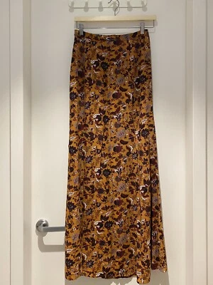 Tigerlily Mustard Paradis Maxi Skirt 8 • $59