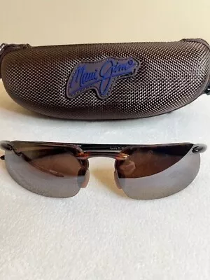 Maui Jim Sports Kanaha 409-10 61 15-130 Tortoise Frame Bronze Lens  • $99.99