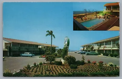 La Jolla Shores Motor Hotel California Motel Postcard • $6.99