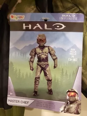 Disguise Halo Infinite Master Chief Deluxe Child Costume Sz M 8-10 Halloween NEW • $22.50