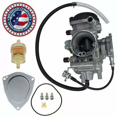 Fit Carburetor Yamaha YFM400 Big Bear 2007 2008 2009 2010 2011 2012 Carb 2x4 4x4 • $59.90