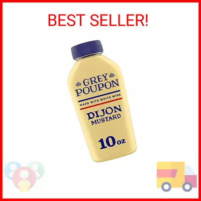 Grey Poupon Dijon Mustard (10 Oz Squeeze Bottle) • $7