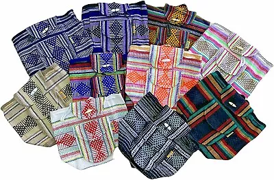 Authentic MINI RASTA Bag Beach Hippie Baja Ethnic Backpack Made In Mexico 10 PCS • $119