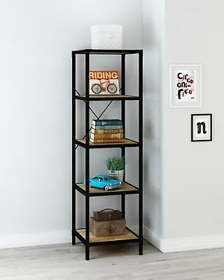 EHemco Rustic 5 Tier Storage Shelf Corner Shelf Decoration Rack(Collectible)6047 • $49.99