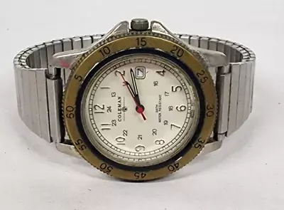 Vintage Mens Coleman Watch Mens Watch Japan Movement Good Condition Needs Batter • $0.99