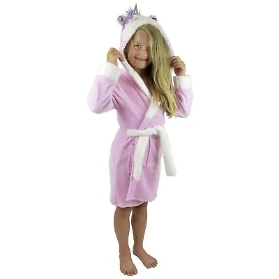 Ladies Girls Mum/Daughter Matching Unicorn  Onesee Dressing Gown Rainbow Fleece • £15.99