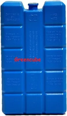 Set Of 2 LARGE Ice Packs 200ml Reusable Ice Brick Plastic Freezer Blocks • £6.05