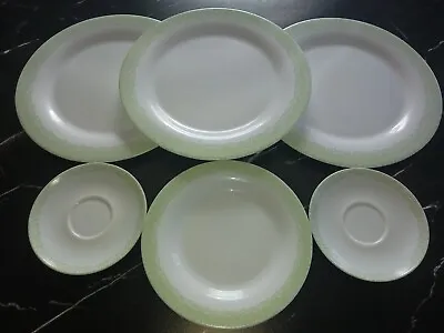 6PC Martha Stewart Everday MTW35 Set Dinner Plates Salad Plate Saucers France • $14.95