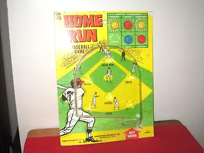 Vintage Home Run Baseball Pinball Game Smethport Specialties 1971 • $4