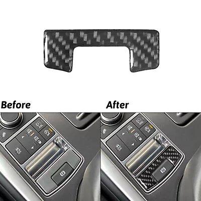 Carbon Fiber Parking Button Side Cover Trim For Land Range Rover Sport 2014-2017 • $18.99