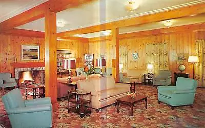 MUSKOKA Ontario Canada Postcard Muskoka District Sherwood Inn Lounge • $3.99