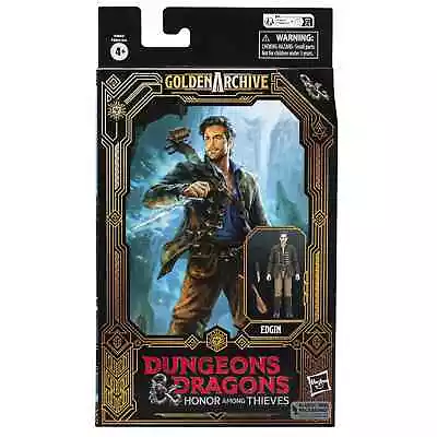 Dungeons & Dragons Honor Among Thieves Golden Archive Edgin 6 Inch Action Figure • $16.29