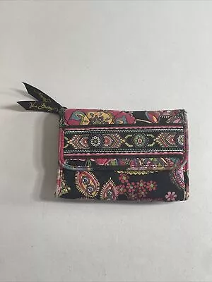 Vera Bradley Symphony In Hue Retired 5.5  Quilted Clutch Wallet *Worn* • $7.99