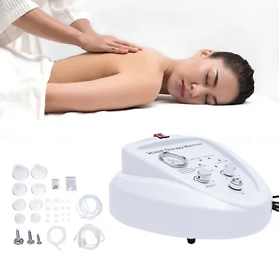 $100 • Buy Big Cups Vacuum Therapy Breast Enlargement Butt Lift Body Massage Beauty Machine