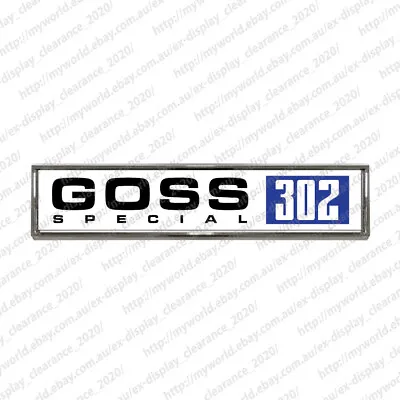 Badge #901 To Suit Blue Ford Xb John Goss Special 302 Car Console  • $37