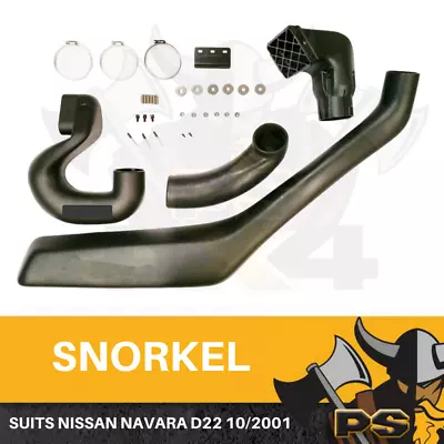 Snorkel Kit Suit Nissan Navara D22 Air Intake 10/2001 Onwards Single Battery  • $129