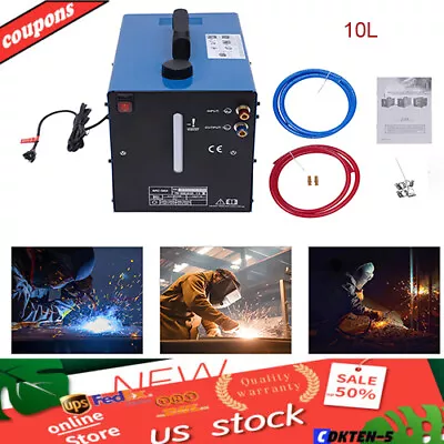 370W Welding Water Cooler 10L TIG Miller Welder Torch Water Cooling Machine New • $230.85