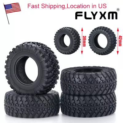 FLYXM RC Car 1:18 Kyosho Tires Jimny Mini 38mm/42mm OD Rubber Tire Tyres Upgrade • $13.71