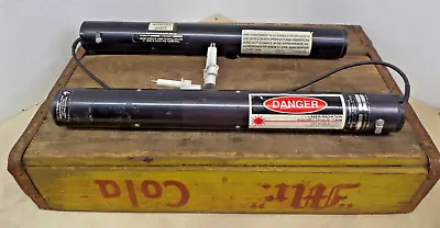 Lot Of 2 Melles Griot Helium-Neon Gas Laser Tube 05-LHP-153 MWK 9002 *UNTESTED! • $195.50