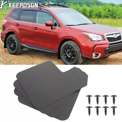 For Subaru Forester SUV 4PCS Mud Flaps Splash Guards Mudguards Mudflaps Matte • $25.29