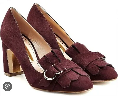 £59.99 • Buy Women’s Glenlee Prune Shoes By Rupert Sanderson Size 7/40 In Box