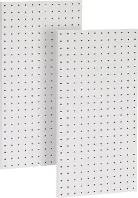 2 Pcs Metal Pegboard Wall Panels Peg Boards For Garage Tool Storage Garage • $39.99