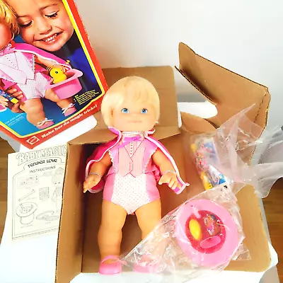 Baby Magic Tender Love 14” Doll Vintage 1978 Mattel COMPLETE • $24.99