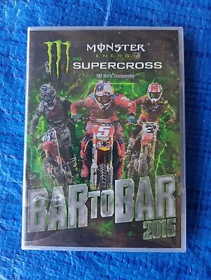 BAR TO BAR: FIM WORLD CHAMPIONSHIP 2015 (DVD) Monster Energy AMA Supercross • $15