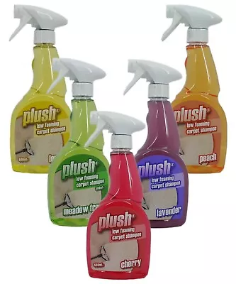 £6.40 • Buy Carpet Shampoo & Upholstery Cleaner Plush 500ml Ready To Spray Range