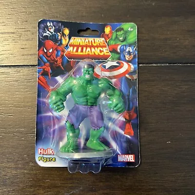 Marvel Miniature Alliance Hulk On Card • $9.99