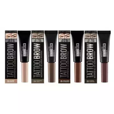 Maybelline Tattoo Brow Waterproof Gel 5ml - Choose Your Shade • £7.99