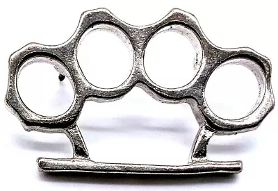 $12.99 • Buy  Brass Knuckles  Collectible Vintage  PIN  Duster Biker Vest Hat Jacket 