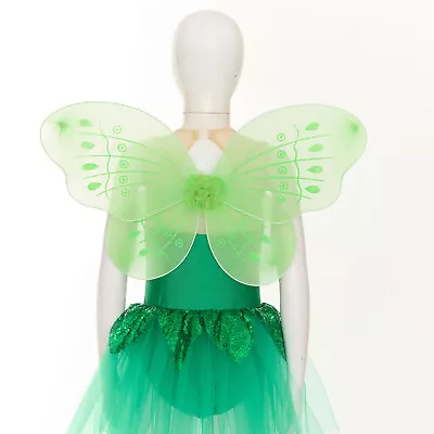 Children Wings Carnival Butterfly Stage Angel Show Fairy Gift Shiny Straps New • $9.29