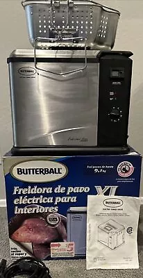 Butterball Indoor Electric Turkey Fryer XL Pro Series Masterbuilt Fry Steam Boil • $135