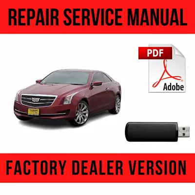 Cadillac XTS 2012-2017 Factory Repair Manual USB • $16.49